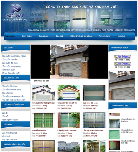 Thiết kế web giá rẻ - thiết kế web bán hàng - MS071